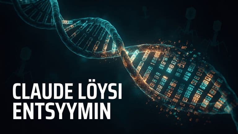 Anthropicin Claude löysi uuden entsyymijärjestelmän DNA-datasta