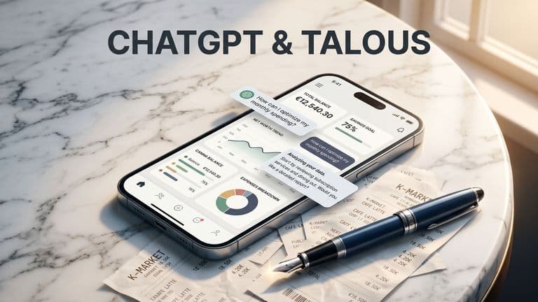 ChatGPT yhdistää pankit ja avaa henkilökohtaisen talousnäkymän