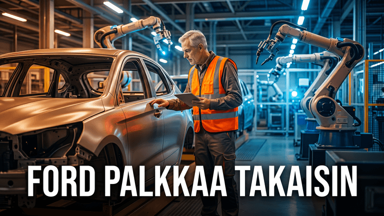Ford palkkasi 350 insinööriä takaisin tekoälyn pettäessä