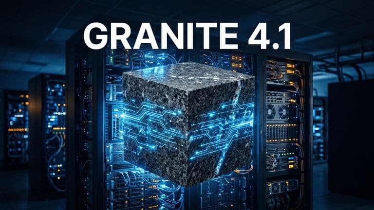 IBM Granite 4.1 haastaa nelinkertaisesti suuremmat mallit
