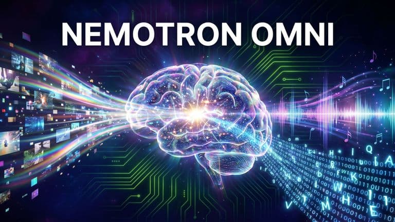 NVIDIA julkaisi Nemotron 3 Nano Omnin: avoin multimodaalimalli