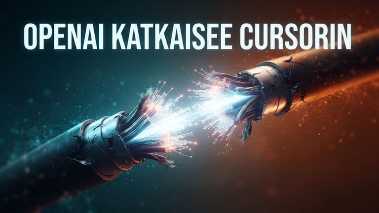 OpenAI katkaisee Cursorin pääsyn malleihinsa marraskuussa