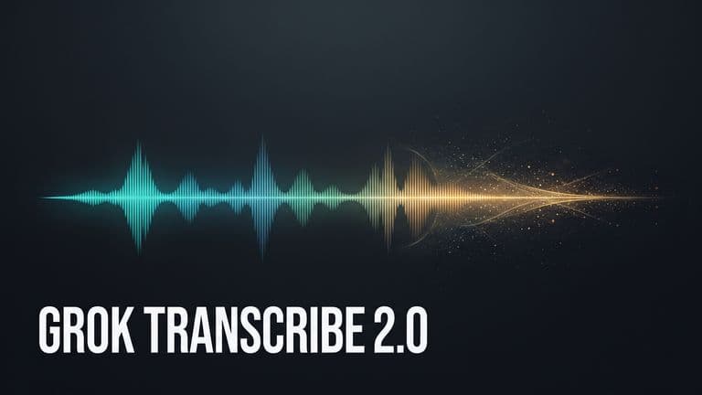 SpaceXAI julkaisi Grok Voice Transcribe 2.0:n samaan hintaan
