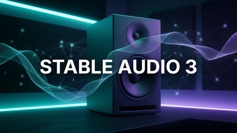 Stability AI julkaisi Stable Audio 3 -malliperheen avoimena