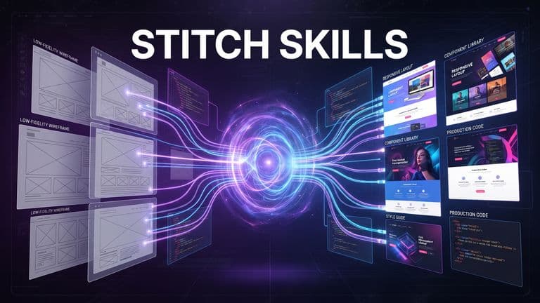 Google avasi Stitch-taidot kilpailijoiden koodausagenteille