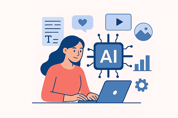 Tekoälytyökalut tulevat mullistamaan sisällöntuotannon