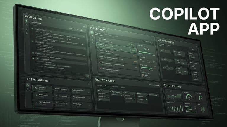 GitHub julkaisi agenttipohjaisen Copilot-työpöytäsovelluksen