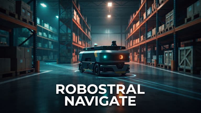 Mistral Robostral Navigate ohjaa robottia yhdellä kameralla